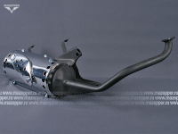 Глушитель "Honling" (дв. 152QMI, 4T, 125 см3) с трубой глушителя (Китай) Mazepper